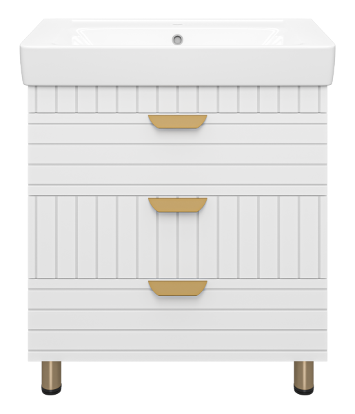 Тумба под раковину  Brevita Gloster 80  GLOS-06080-01-2