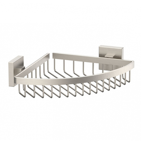 Полка для ванной угловая WONZON & WOGHAND POLO, брашированный никель WW-8944-BN