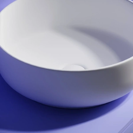 Раковина накладная (37х37) Ceramica Nova Taycan CN12003MW матовый