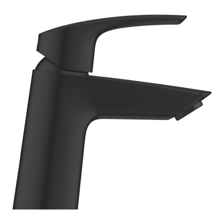 Смеситель для раковины с донным клапаном Grohe Eurosmart 239682 433 (239682433) черный матовый