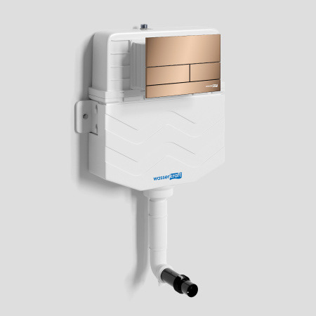 Встраиваемый смывной бачок WasserKraft Aller 10TLT.031.ME.RG04