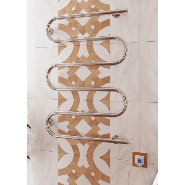 Полотенцесушитель электрический Terminus Электро 25 Ш-обр (500х800) 4620768883965