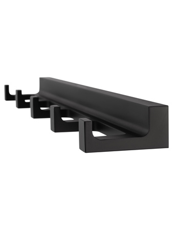 Вешалка с 5 крючками для ванной WONZON & WOGHAND ECLIPSE, черный WW-9155-BL