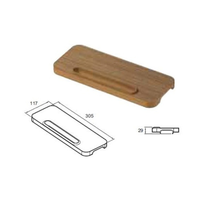 Планшет для туалетных принадлежностей Jacob Delafon Panolux E64005-NA