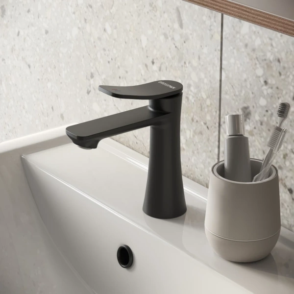 Смеситель для раковины Grossman Advans 510.K35.09.210 черный матовый Смеситель для раковины Grossman Advans 510.K35.09.210 черный матовый