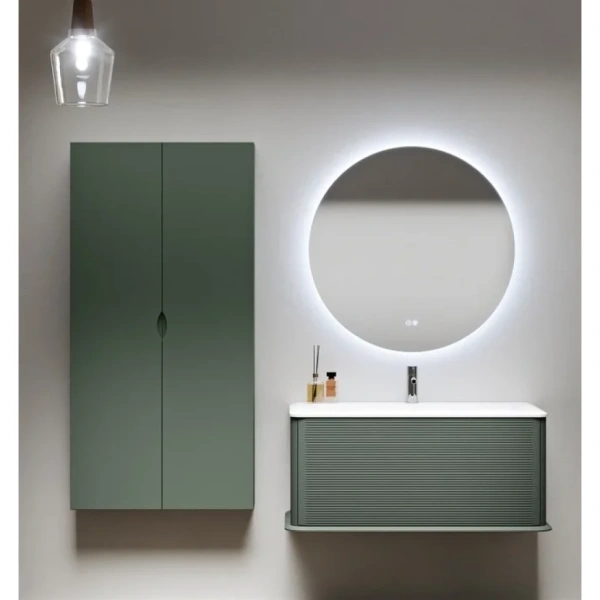 Пенал Cezares Idra 55297 подвесной L/R, Verde Opaco