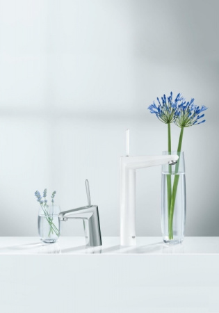 Смеситель для раковины Grohe Eurodisc Joystick 23425 LS0 (23425LS0) белая луна