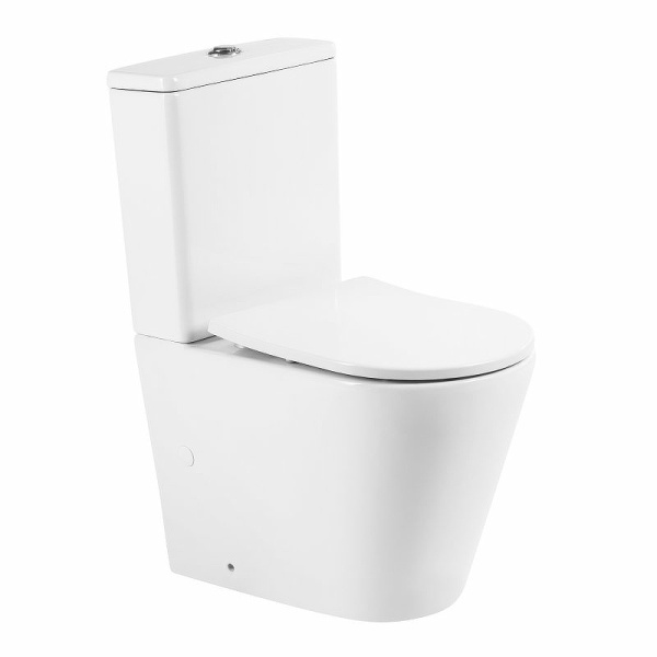 Унитаз напольный безободковый BelBagno FLAY-R BB2149CPR