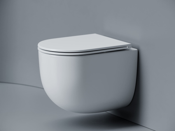 Унитаз подвесной Ceramicanova Voga торнадо 3.0 CN4012T сиденье микролифт 