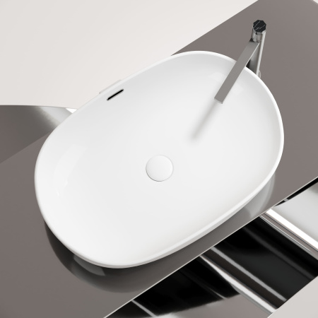 Раковина накладная (61х42) Ceramica Nova Element CN6064