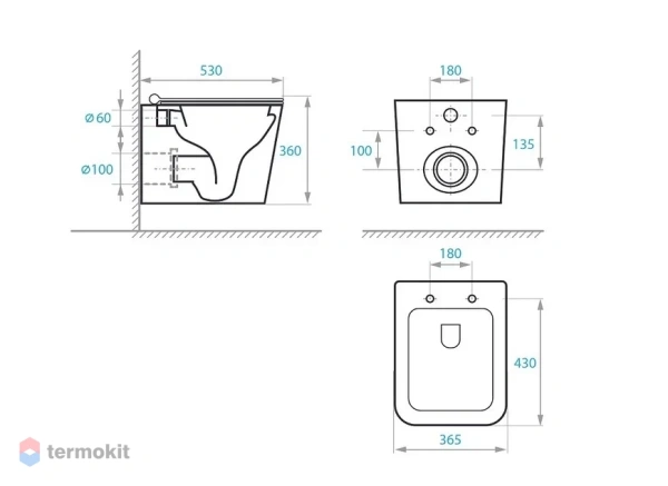 Комплект 3в1 Koller Pool Alcora ST 1200+ INTEGRO  White Glass+KVADRO