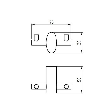 Крючок Novaservis Metalia 10 0056.0