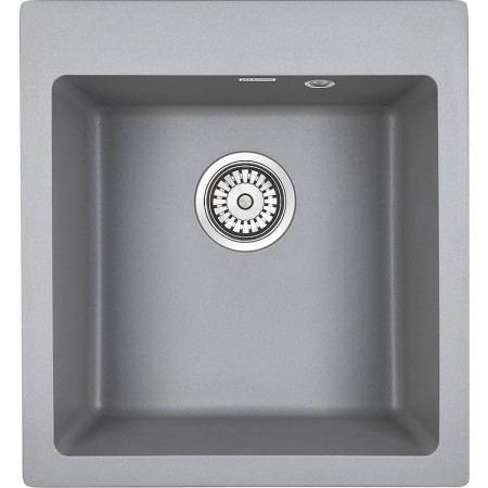 Кухонная мойка Paulmark  Kante 45 PM104651-GRM серый металлик
