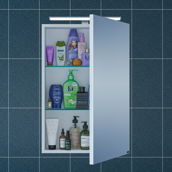 Зеркальный шкаф (50х73)  СаНта Стандарт 50 113015