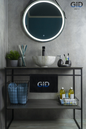 Раковина накладная (32х32) Gid Mnc487