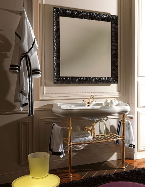 Консоль для раковины Kerasan Retro 730091 золото