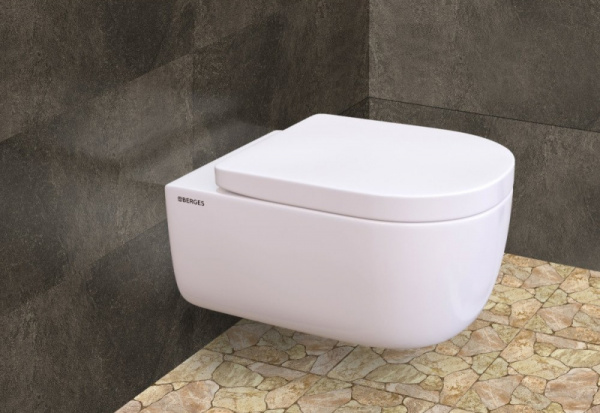 Унитаз Berges Wasserhaus Ego XL Rimless 082124