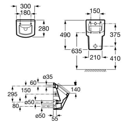 Писсуар Roca Hall 353623000