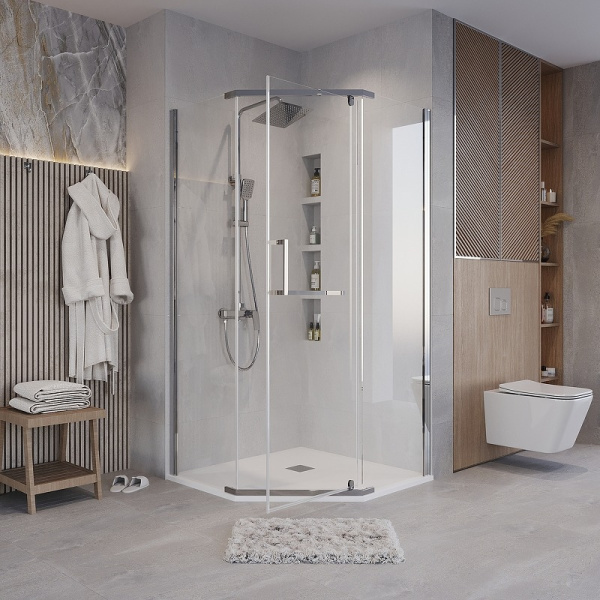 Душевой уголок (100х100) Grossman Pragma 302.K33.03.1010.10.00