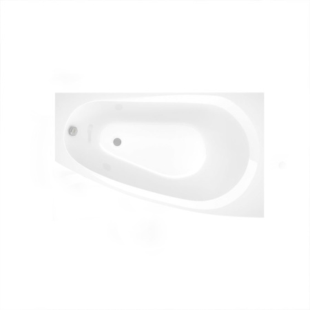 Акриловая ванна асимметричная (150х90) Alba Spa BALINE ВАС012000П100