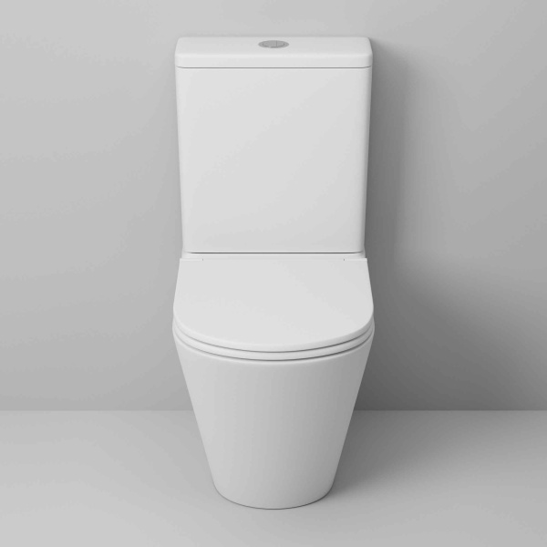 Унитаз напольный безободковый Grossman  GR-4450MSQ с сиденьем микролифт