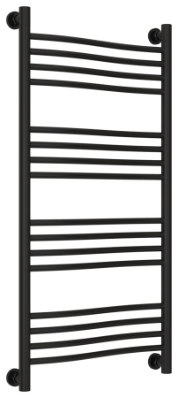 Полотенцесушитель Водяной Сунержа Флюид + (100х50) Матовый Черный 31-0222-1050