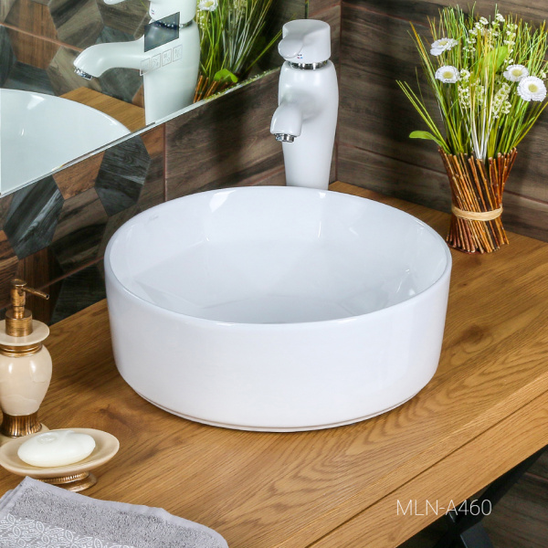 Раковина накладная (41х41) Melana A460-803