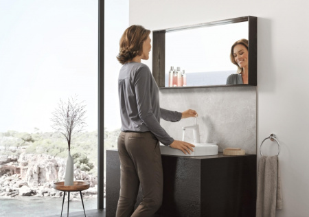 Смеситель для раковины Grohe Eurodisc Joystick 23427 LS0 (23427LS0) белая луна