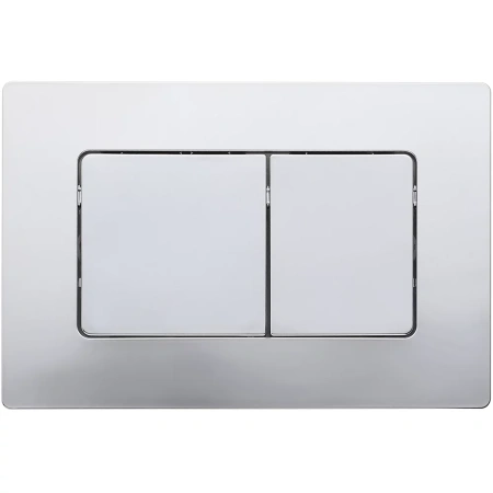 Кнопка смыва Veconi FLUSH FLV8-CM хром матовый