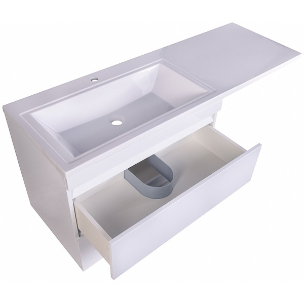 Тумба под стиральную машину подвесная Style Line Даллас СС-00002337 белый