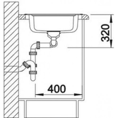 Кухонная мойка Blanco Livit 6 S Compact 515117