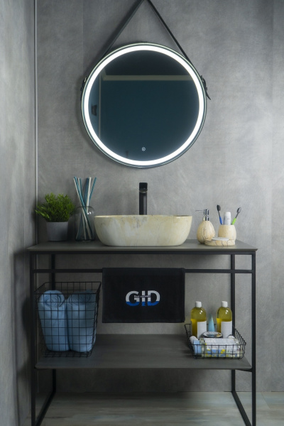 Раковина накладная (46х32,5) Gid Mnc547