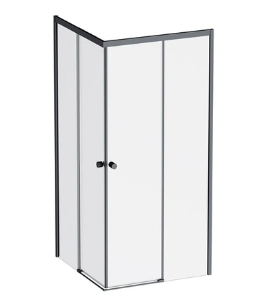 Душевой уголок (90х90) Am.Pm X-Joy W94G-403-9090-BT1K черный матовый