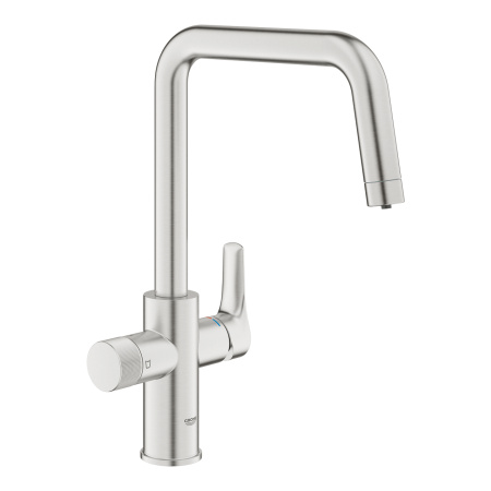 Смеситель с возможностью подключения фильтра GROHE Blue Pure Start 30595DC0, суперсталь