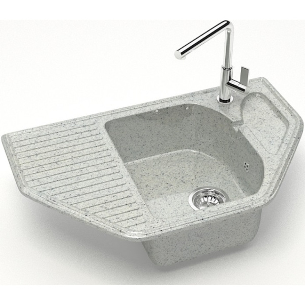 Кухонная мойка Marrbaxx Рики Z22 Z022Q010 светло-серый