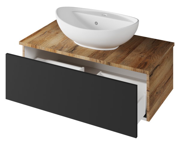 Тумба с раковиной Misty Ива 90  УТ000014120