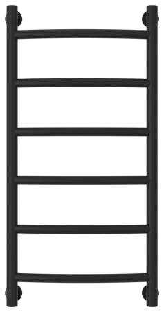 Полотенцесушитель Водяной Выгнутая Сунержа Галант + (80х40) Матовый Черный 31-0200-8040