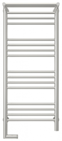 Полотенцесушитель Электрический Cунержа Богема с полкой 2.0 Левый (1000x400) Античное Белое ЗОЛОТО 10-5206-1040