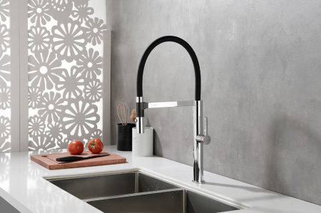 Смеситель для кухни Paulmark Leader Le214101-CR