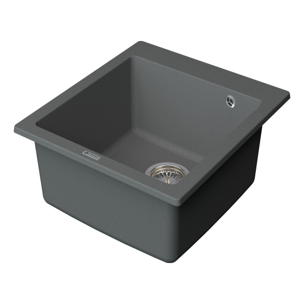 Мойка кухонная Point Моко 47 PN3006AL, серый