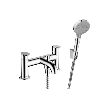 Смеситель на борт ванны с душевым набором Hansgrohe Vernis Blend 71461000 хром