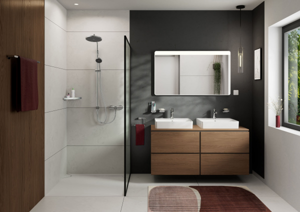 Полка угловая Hansgrohe AddStoris 41741000 хром