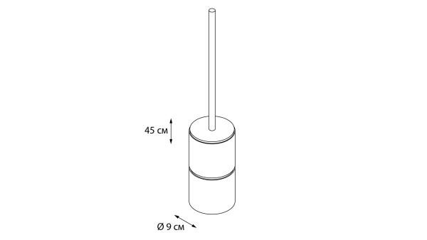 Ерш напольный FIXSEN NERO FX-240-5