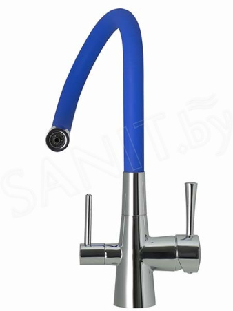 Смеситель для кухни Lemark Comfort с подключением к фильтру с питьевой водой (LM3075C-Blue)