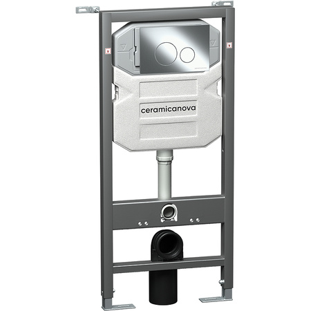Система инсталяции для подвесного унитаза 3 в 1 Ceramica Nova Envision/ Round CN1001CH