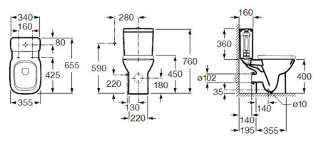 Чаша Roca Debba  34299700Y