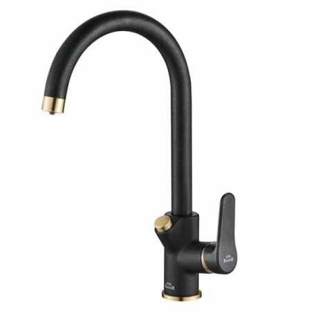 Смеситель для кухни под фильтр, черный/бронза Zorg SH 901 BLACK BR