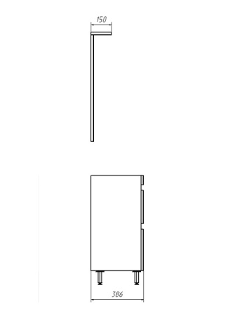 Зеркало (57х80)  ASB-Mebel Коста 60 11484