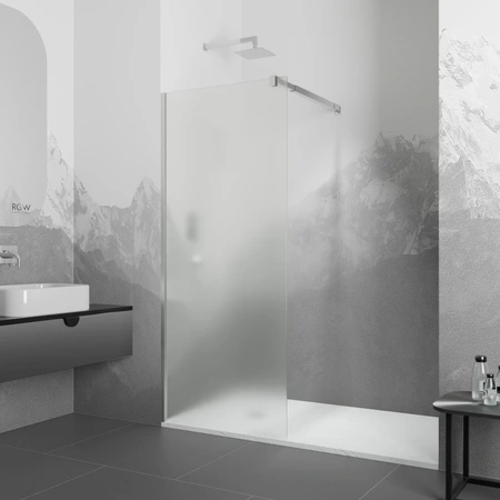 Душевая перегородка 80 см RGW WA-001 Walk-in 351000108-21 матовое