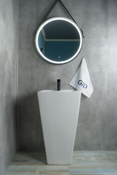 Раковина напольная (46,5х46,5) Gid Nb145